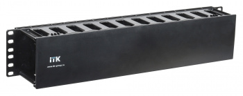 Кабельный органайзер ITK CO05-2PC 2U шир.:19