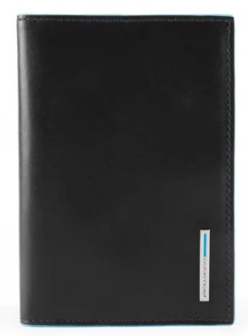 Обложка для документов Piquadro Blue Square PP5256B2/N черный натур.кожа