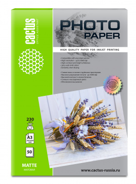 Фотобумага Cactus CS-MA323050