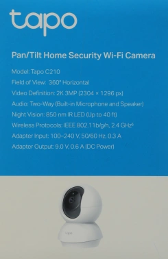 Камера видеонаблюдения IP TP-Link  Tapo C210