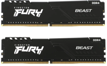 Память DDR4 2x32Gb 3200MHz Kingston  KF432C16BBK2/64