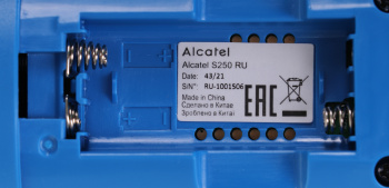 Р/Телефон Dect Alcatel S250 RU