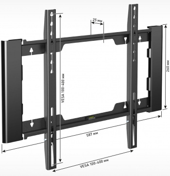 Кронштейн для телевизора Holder LCD-F4915-B