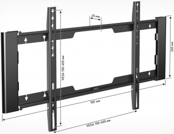 Кронштейн для телевизора Holder LCD-F6910-B