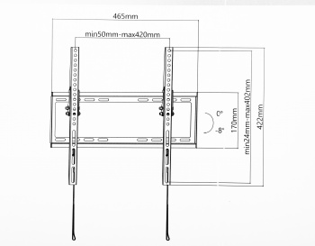 Кронштейн для телевизора Ultramounts UM832TW