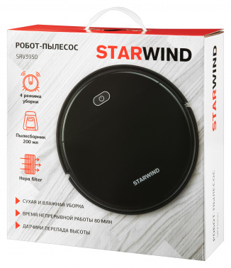 Пылесос-робот Starwind SRV3950