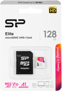 Флеш карта microSDXC 128GB Silicon Power  SP128GBSTXBV1V20SP