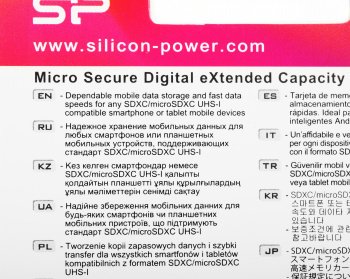 Флеш карта microSDXC 128GB Silicon Power  SP128GBSTXBV1V20SP