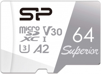 Флеш карта microSDXC 64GB Silicon Power  SP064GBSTXDA2V20SP