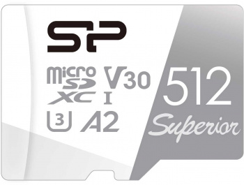 Флеш карта microSDXC 512GB Silicon Power  SP512GBSTXDA2V20SP