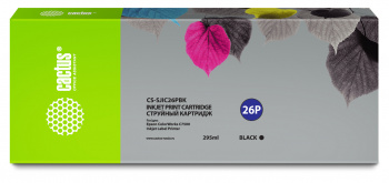 Картридж струйный Cactus CS-SJIC26PBK