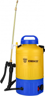 Опрыскиватель Deko DKSP09 аккум. 5л желтый, синий (065-0941)