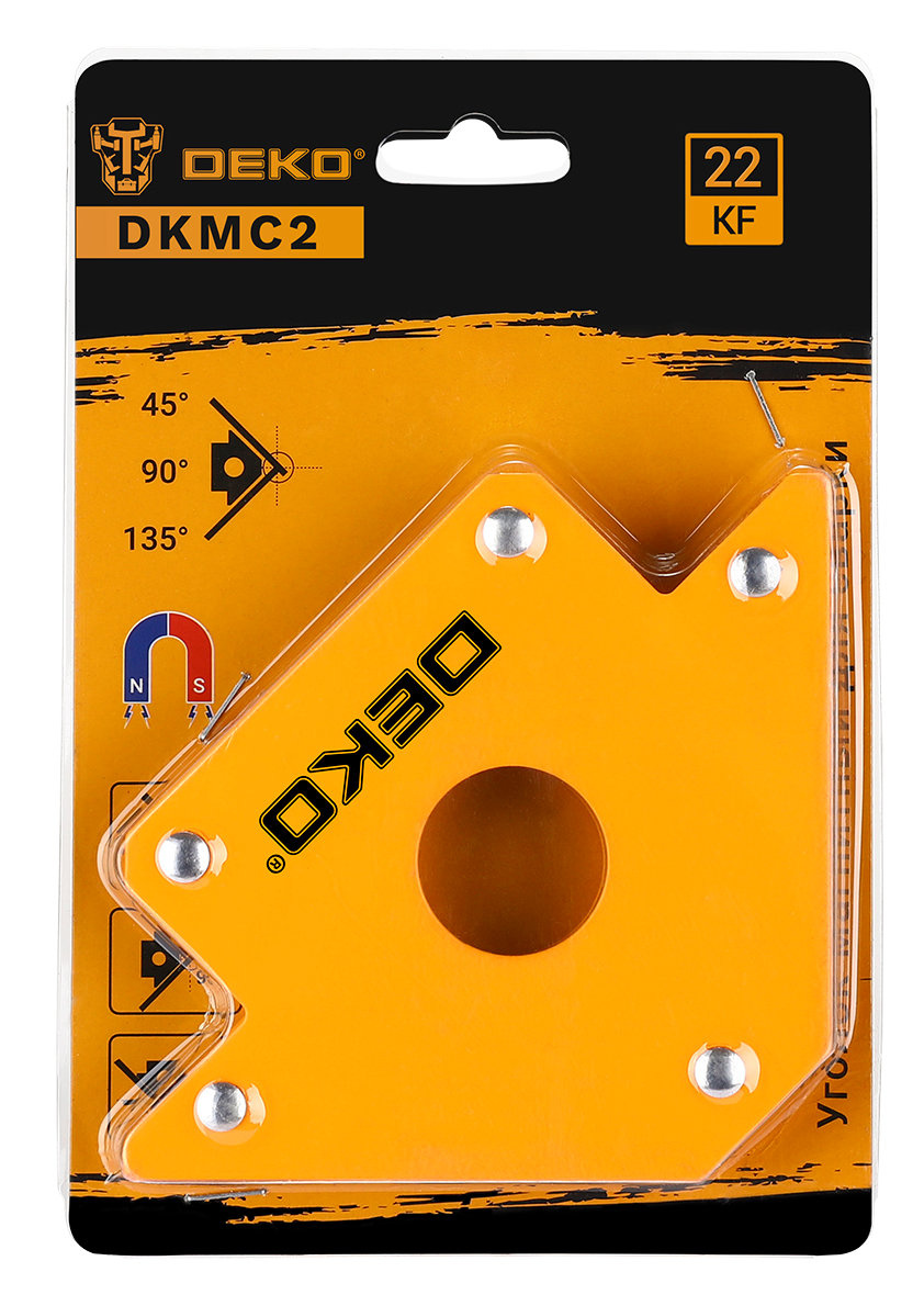 Магнитный угольник Deko DKMC2 510гр (065-0641)