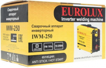 Сварочный аппарат Eurolux IWM250