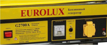 Генератор Eurolux G2700A