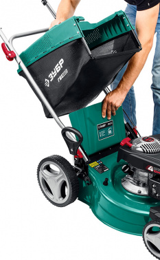 Газонокосилка роторная Зубр ГБ-460