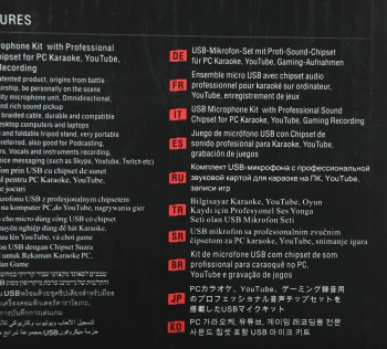 Микрофон проводной Redragon Quasar 2 GM200-1