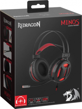 Наушники с микрофоном Redragon Minos