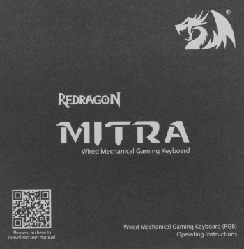 Клавиатура Redragon Mitra