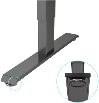 Стол для компьютера Cactus  CS-ED-BBK