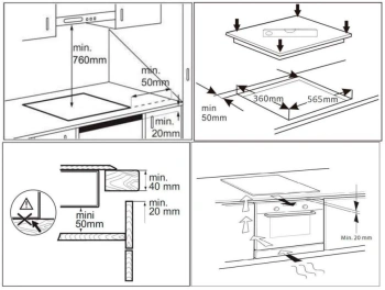 Индукционная варочная поверхность Weissgauff HI 412 H