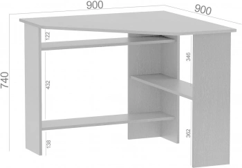 Стол для компьютера Сокол  КСТ-02