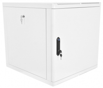 Шкаф коммутационный ЦМО (ШРН-М-9.500.1) настенный 9U 600x520мм пер.дв.металл направл.под закл.гайки 130кг серый 456мм 18.9кг 180град. 480мм IP20 сталь