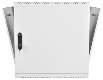 Шкаф коммутационный ЦМО (ШРН-М-9.500.1) настенный 9U 600x520мм пер.дв.металл направл.под закл.гайки 130кг серый 456мм 18.9кг 180град. 480мм IP20 сталь