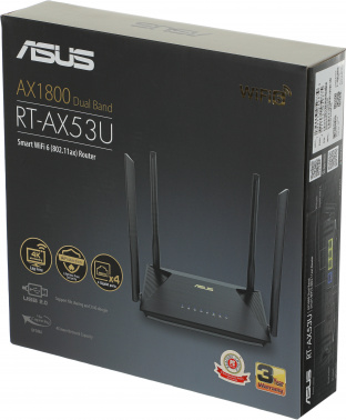 Роутер беспроводной Asus RT-AX53U