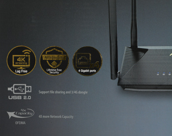 Роутер беспроводной Asus RT-AX53U