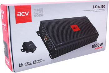 Усилитель автомобильный ACV LX-4.130
