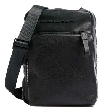 Сумка мужская Piquadro Harper CA3084AP/N черная натур.кожа