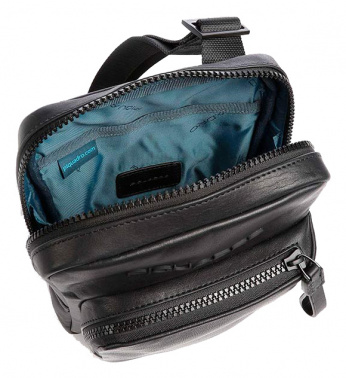 Сумка мужская Piquadro Harper CA3084AP/N черная натур.кожа