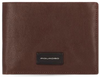Кошелек мужской Piquadro Harper PU5760APR/TM темно-коричневый натур.кожа