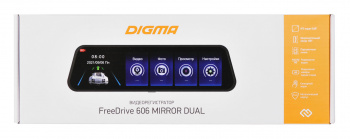 Видеорегистратор Digma FreeDrive 606 MIRROR DUAL