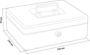 Ящик для денег Cactus  CS-CB-004