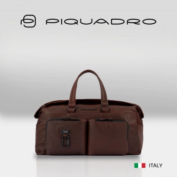 Сумка дорожная Piquadro Harper BV5740AP/TM темно-коричневая натур.кожа