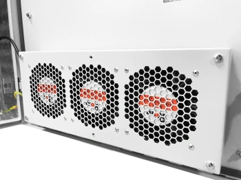 Шкаф коммутационный ЦМО (ШТВ-НН-12.6.5-4ААА-Т1) настенный 12U 620x530мм пер.дв.металл несъемн.бок.пан. 150кг серый 420мм 58кг 120град. 600мм IP54 IK10 металл уличный всепогодный антиванадальный с вентилятором с нагревателем укомплектованный