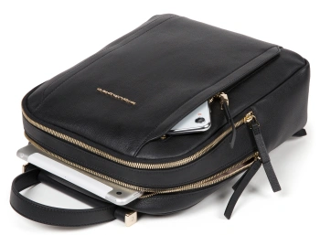 Рюкзак женский Piquadro Circle CA5566W92/N черный кожа