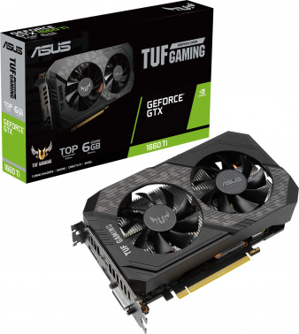 Видеокарта Asus PCI-E  TUF-GTX1660TI-T6G-EVO-GAMING