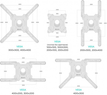 Кронштейн для телевизора Onkron M4