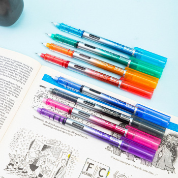 Набор ручек роллер Deli Think EQ300-8C