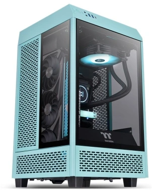 Корпус Thermaltake The Tower 100 Turquoise