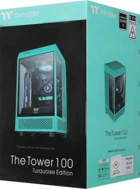 Корпус Thermaltake The Tower 100 Turquoise