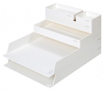 Органайзер настольный Deli ENS001WHITE