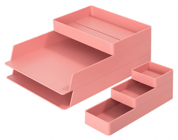 Органайзер настольный Deli ENS001pink