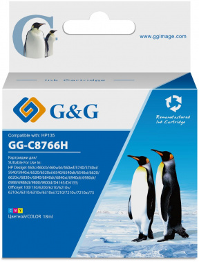 Картридж струйный G&G GG-C8766H