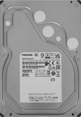 Жесткий диск Toshiba SAS 3.0 6TB  MG08SDA600E