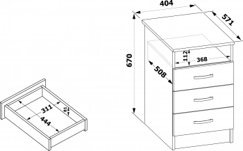 Тумба Сокол  КТ-14