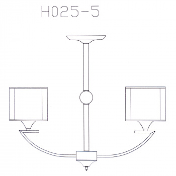 Люстра Hiper Andrea  H025-5
